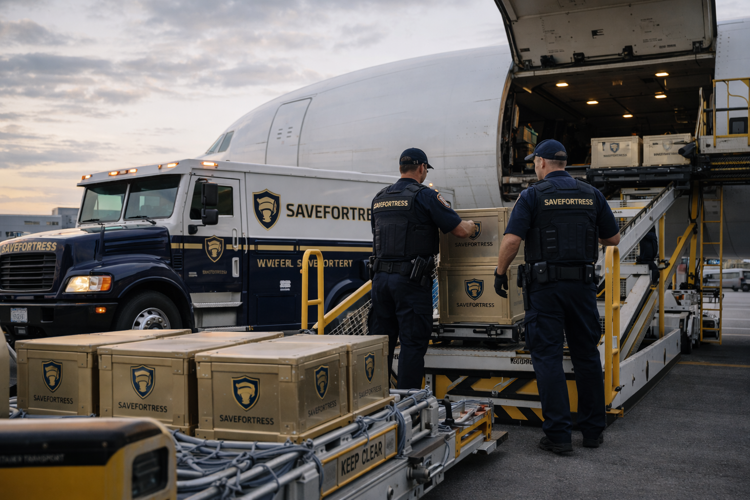 Airport cargo loading